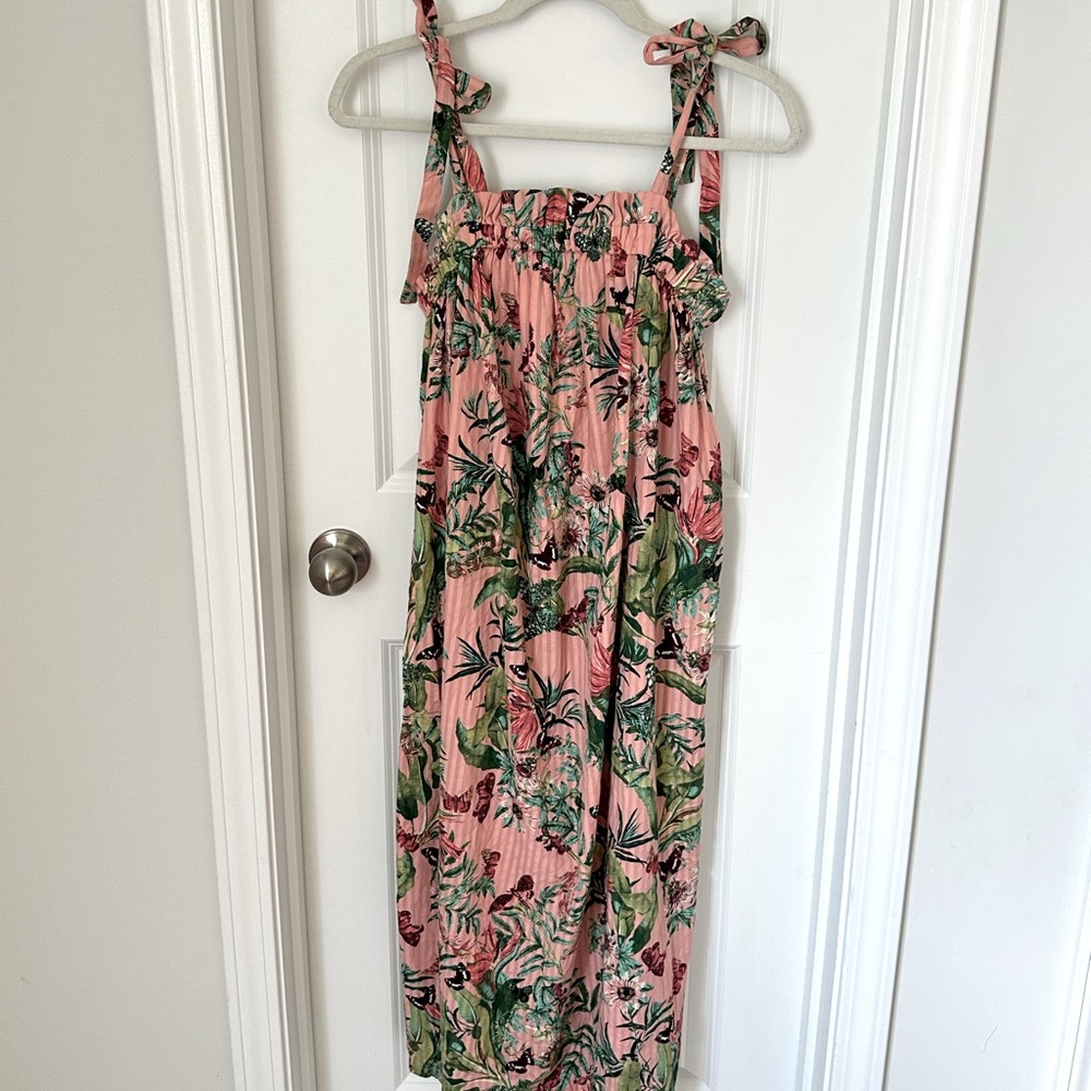 H&M Floral Midi Dress, SIZE 6